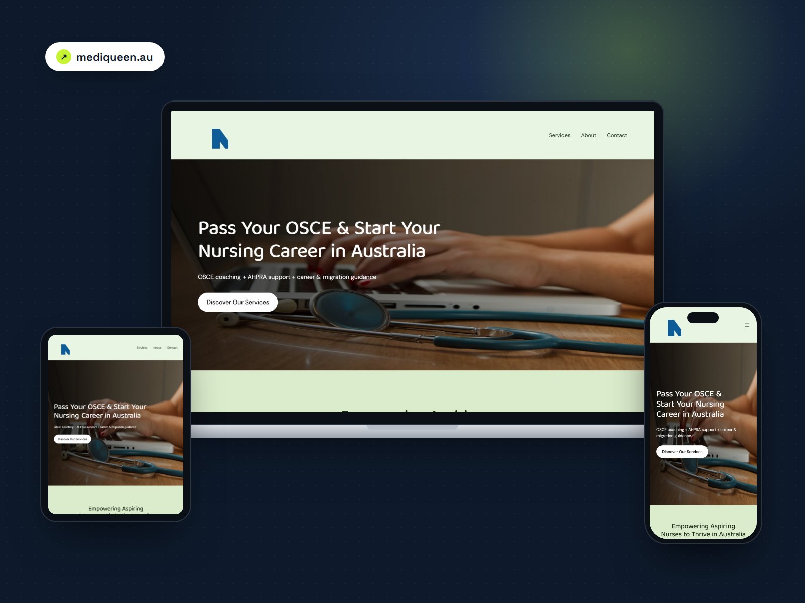 MediQueen: website for nurse coaching
