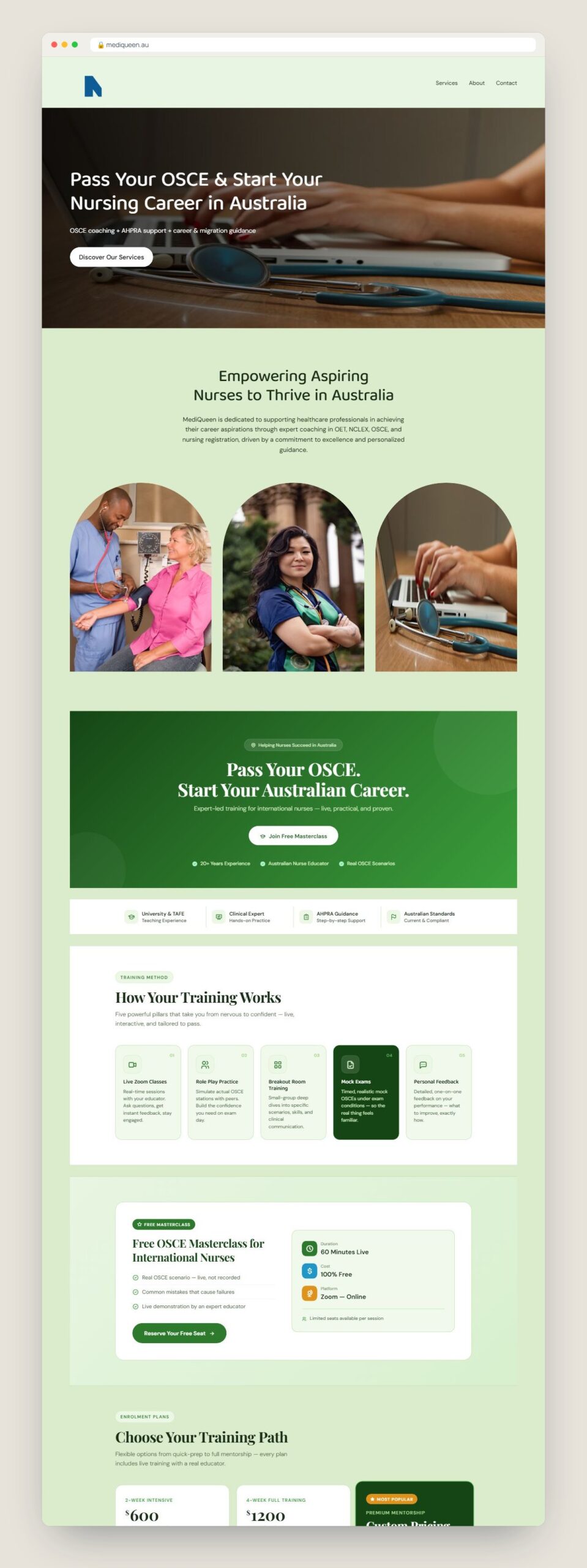 MediQueen: website for nurse coaching