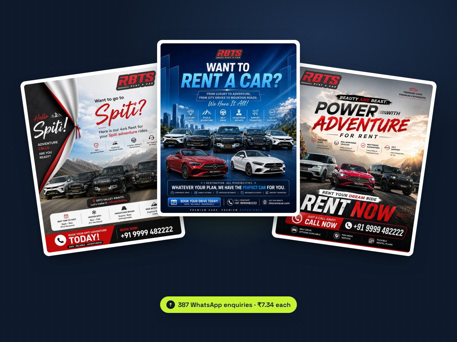 RBTS: ad creatives and Meta lead campaigns