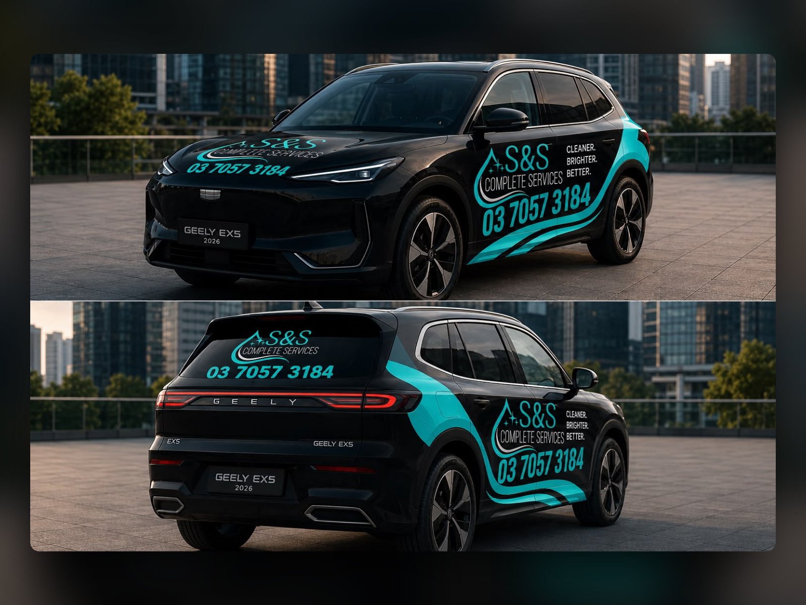 S&S Complete Services: vehicle wrap