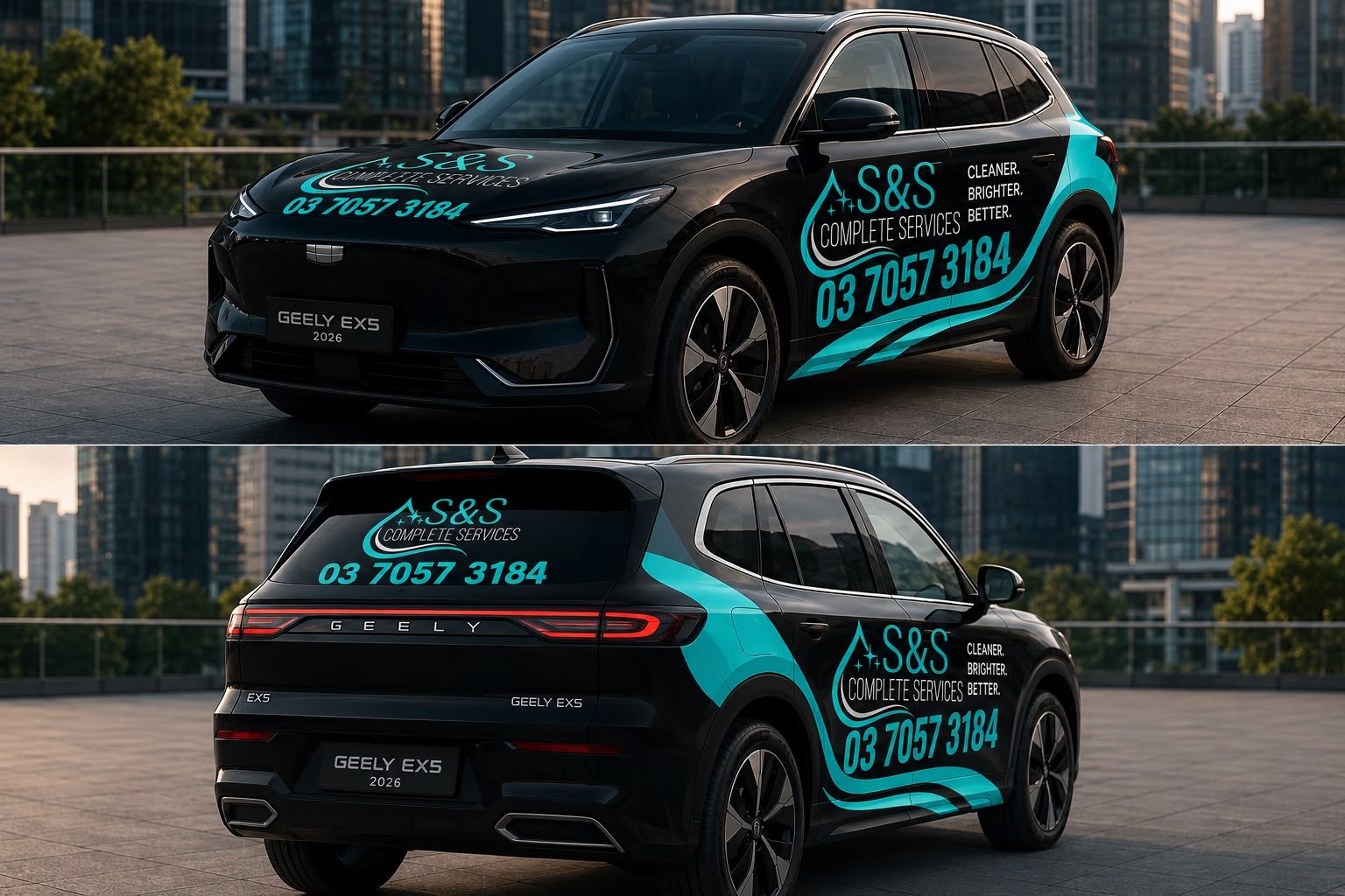 S&S Complete Services: vehicle wrap