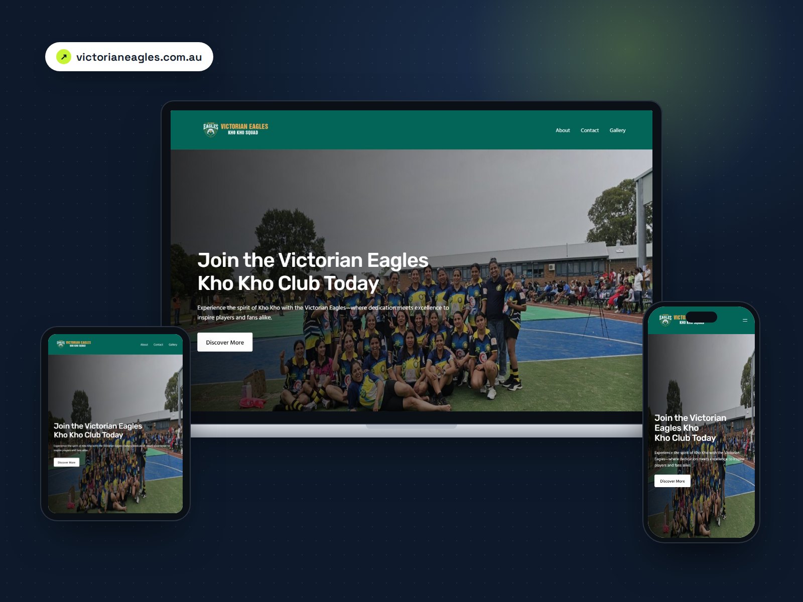 Victorian Eagles Kho Kho Club: website